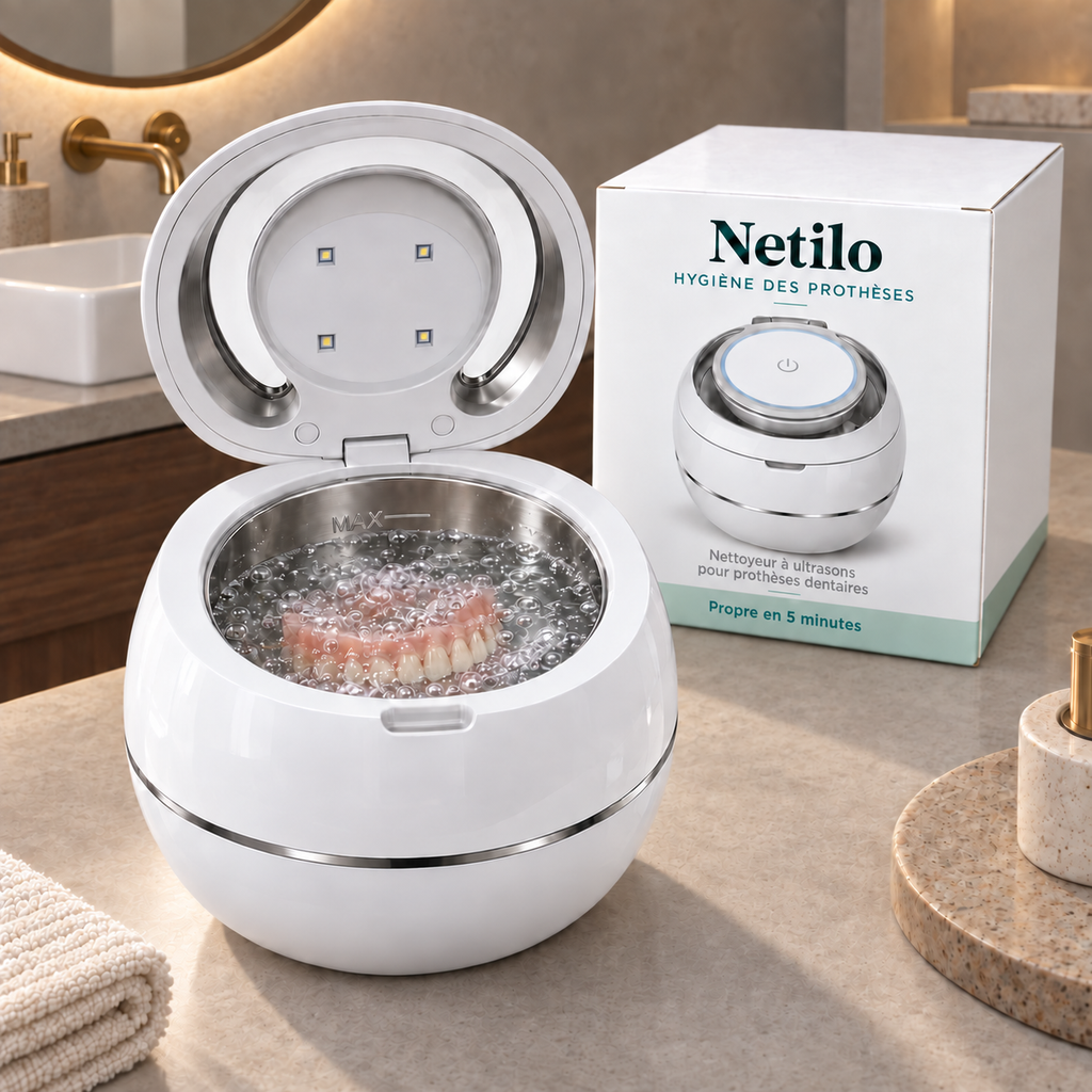 Netilo-nettoyeur à ultrasons